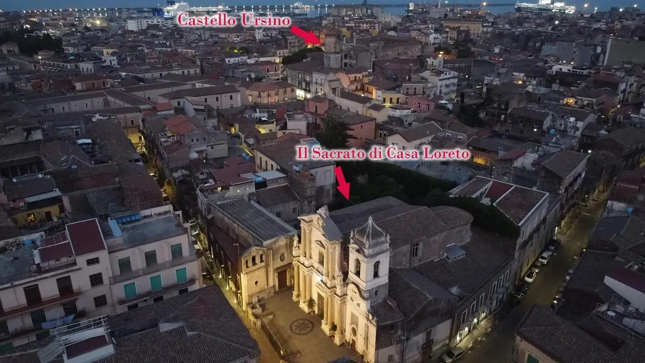 Appartamento il sacrato di casa loreto Aeroporto di Catania Fontana Rossa Italia